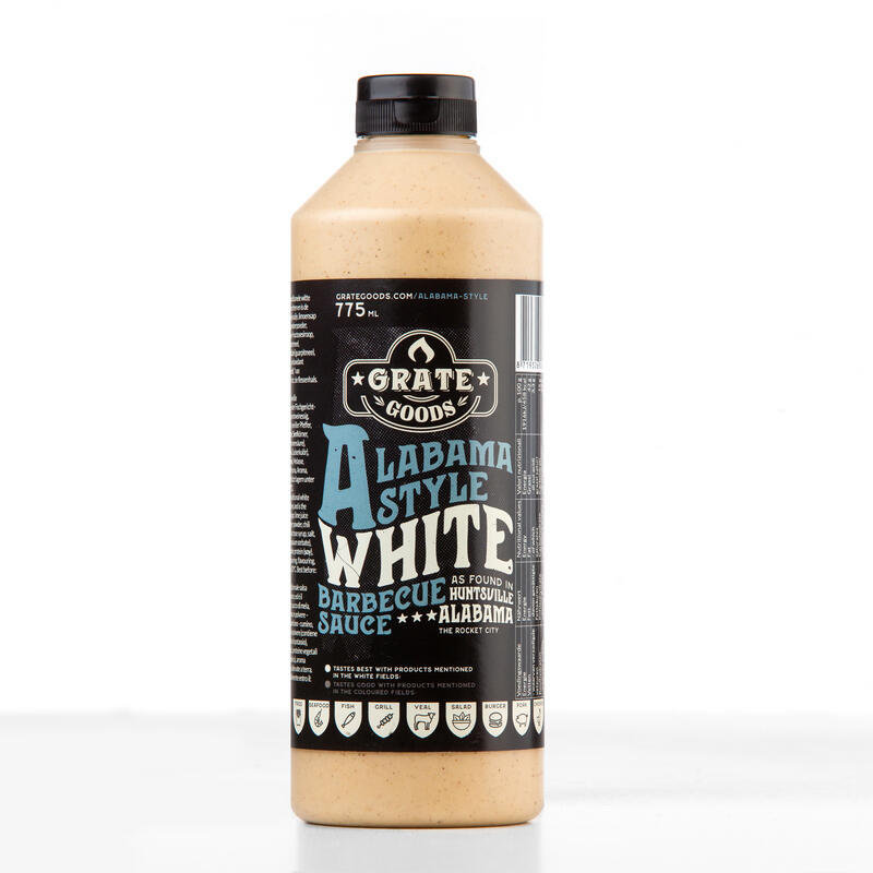 Grate Goods Alabama White Barbecue Sauce knijpfles 775 ml