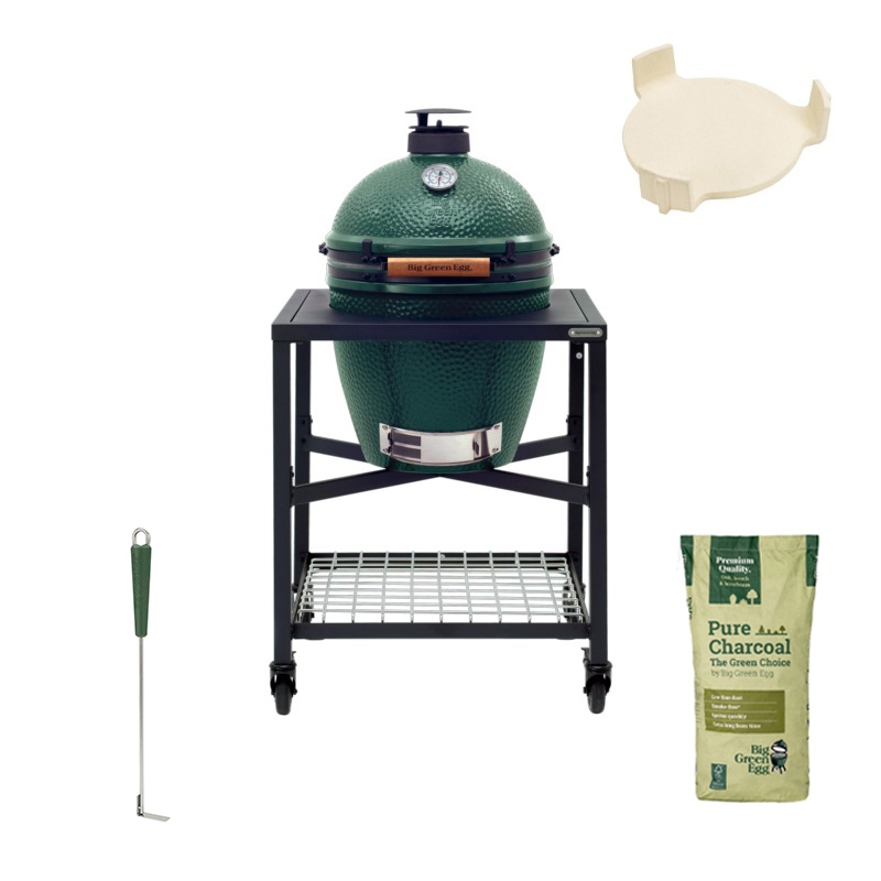 Big Green Egg Large + Workspace Single Basic