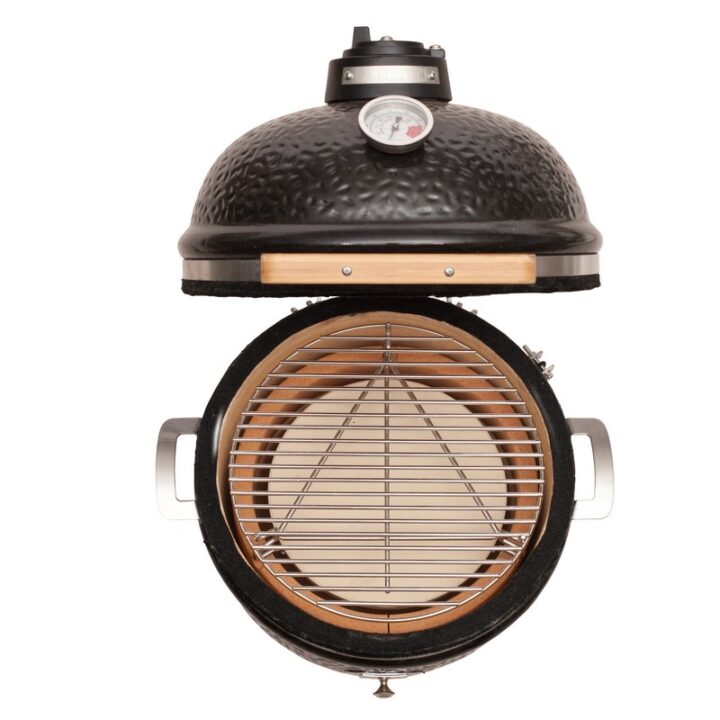 Monolith Junior Pro 2.0 Keramikgrill – Kompakt, 33 Cm Rost, Für Balkon, Camping & Gastronomie