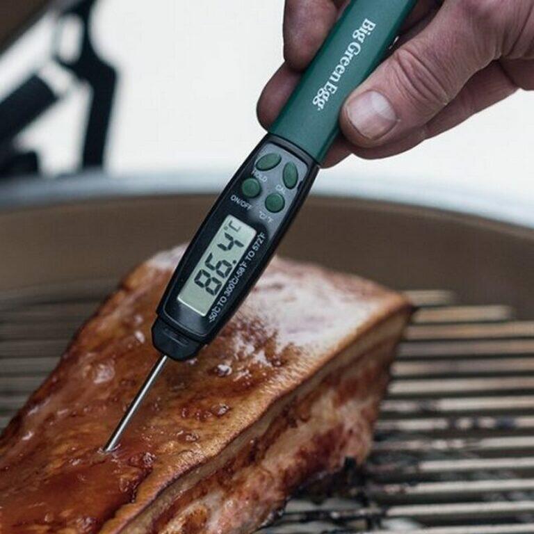 Big green egg quick read digital food thermometer