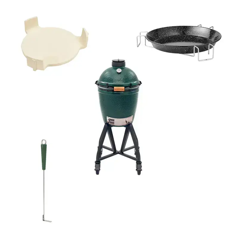 Big Green Egg Medium + Nest Handler Compleet