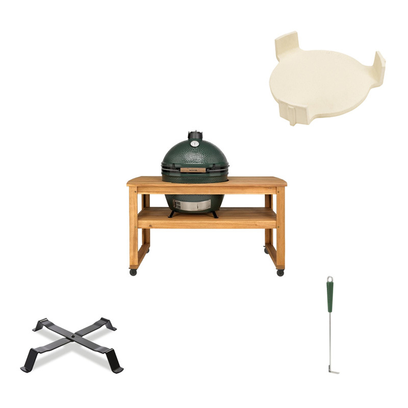 Big Green Egg XL + Eucalyptus Tafel Basic