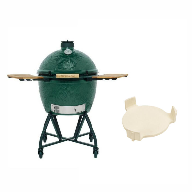 Big Green Egg XL + IntEGGrated Nest Handler + Zijtafels Basic