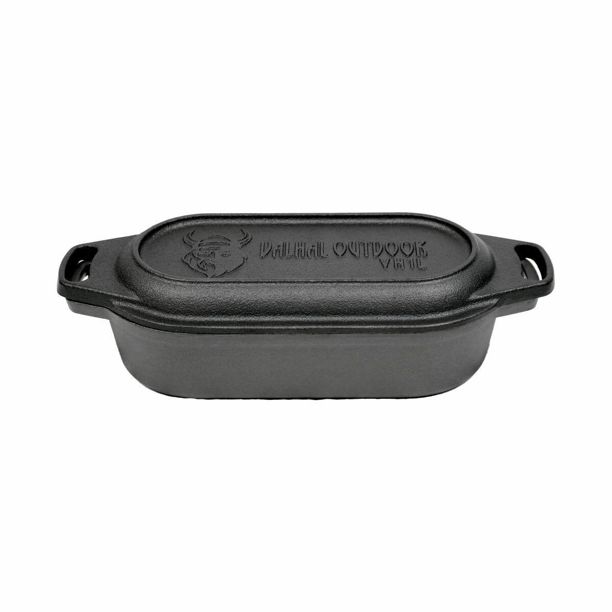 Valhal Outdoor Dutch Oven + Broodpan 1L