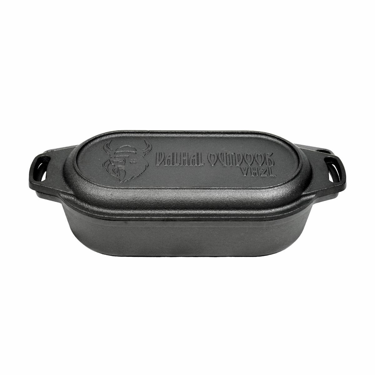 Valhal Outdoor Dutch Oven + Broodpan 2L