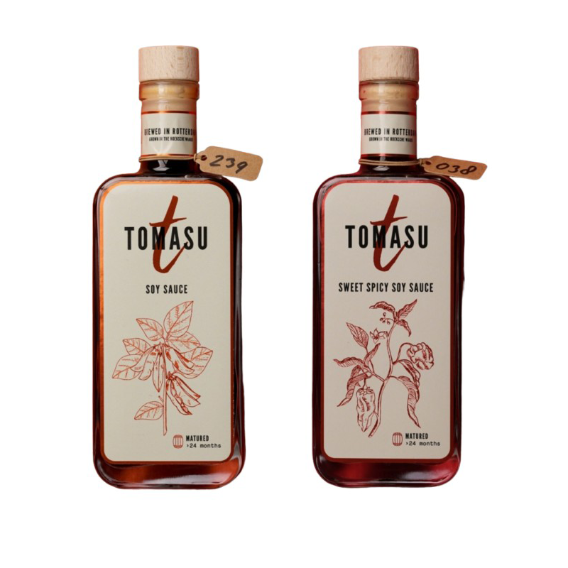 Tomasu Soy Sauce + Sweet Spicy Soy Sauce 200 ML