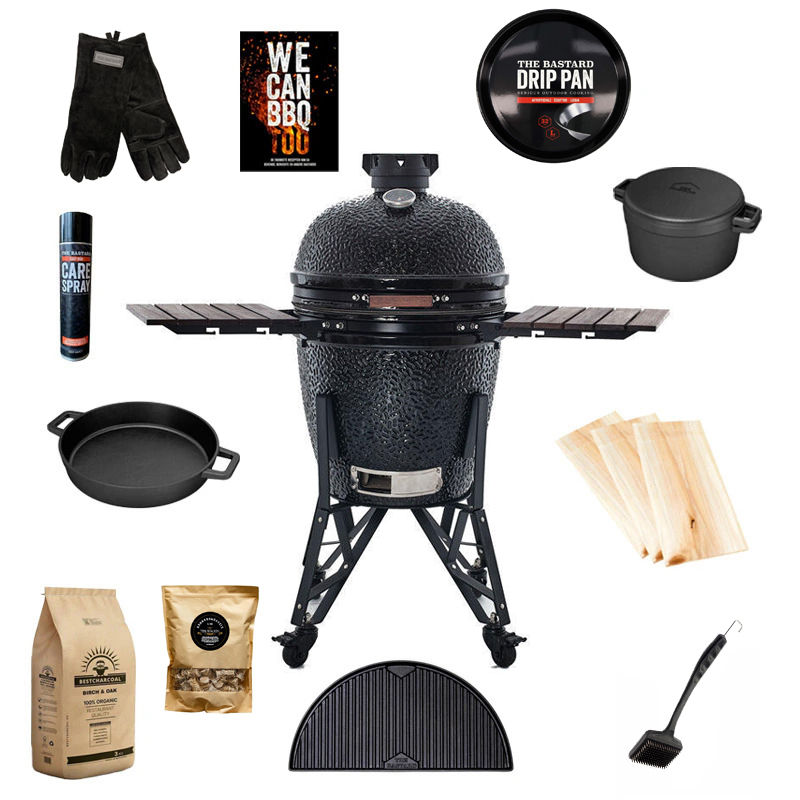 Kamado Express Bastard Large Classic Deluxe aanbieding