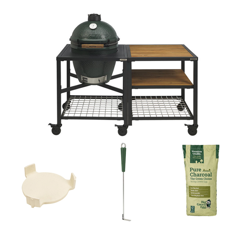 Big Green Egg Large + EGG Workspace Basic