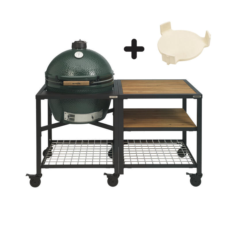 Big Green Egg XL in Modular EGG Workspace Celebration Pack