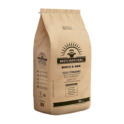 1 zak houtskool - Kies je cadeau