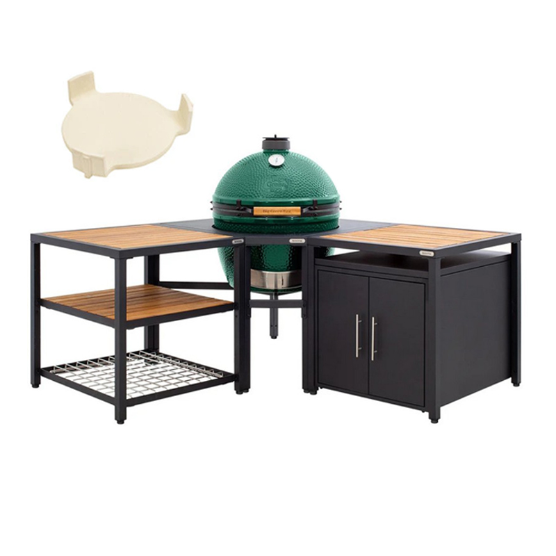 Kamado Express Big Green Egg XL + Modular EGG Workspace Corner Basic aanbieding