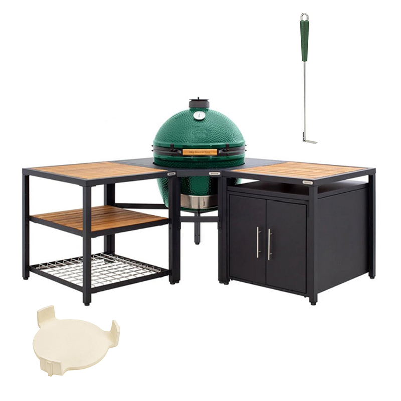 Big Green Egg XL + Modular EGG Workspace Corner Basic