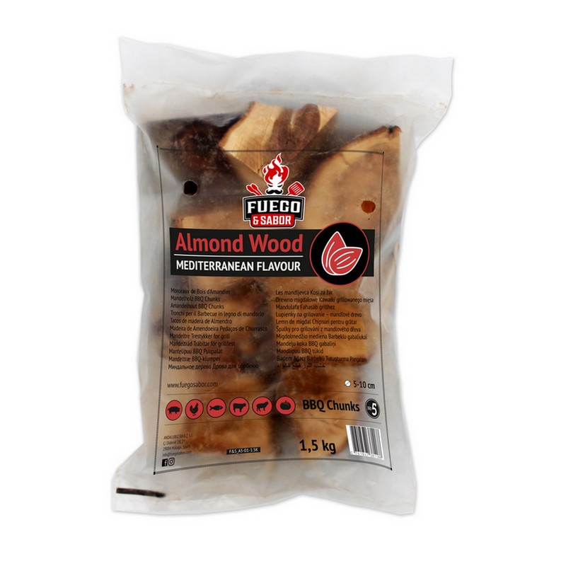 Fuego & Sabor Chunks Amandel 1,5KG