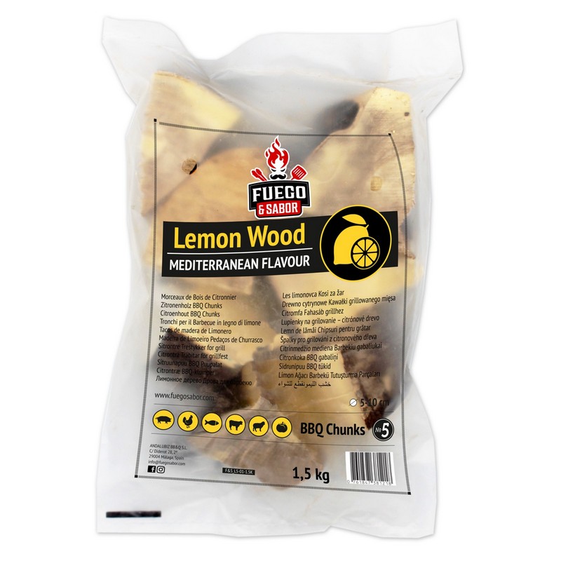 Fuego & Sabor Chunks Citroen 1,5KG