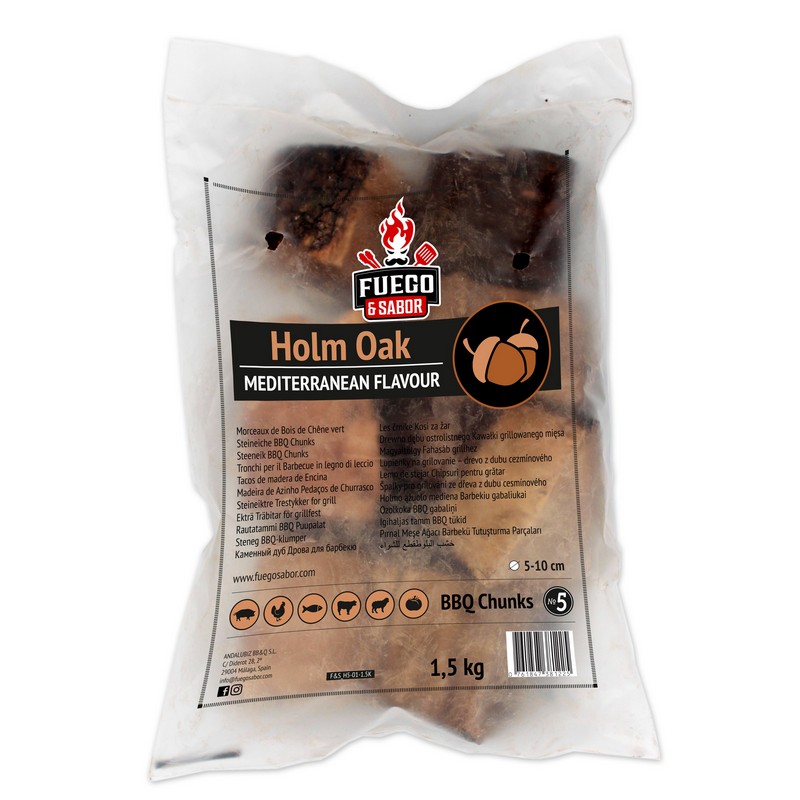 Fuego & Sabor Chunks Steeneik 1,5KG