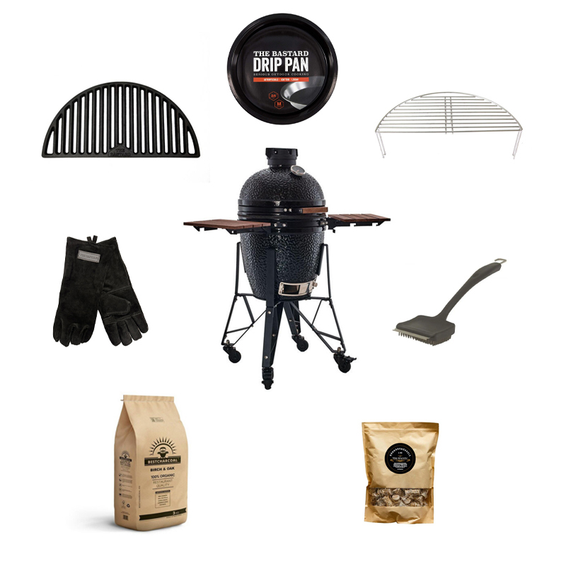 Kamado Express Bastard Medium Classic Compleet aanbieding