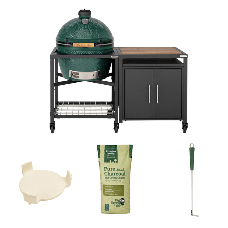 Big Green Egg XL + EGG Workspace Cabinet Basic
