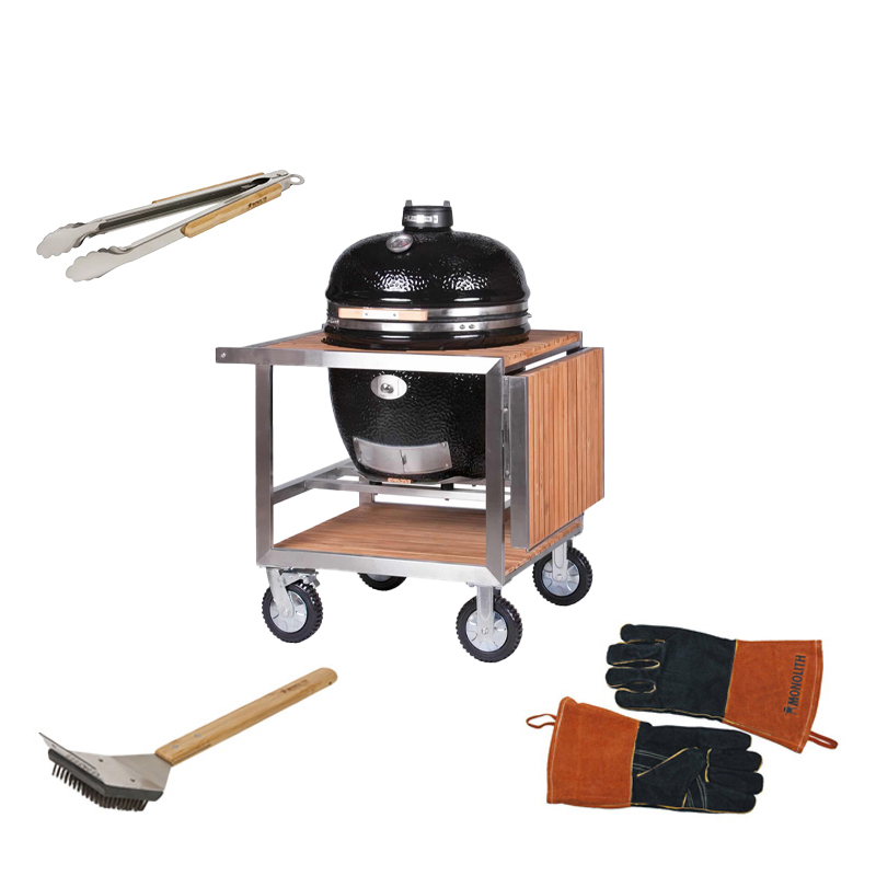 Kamado Express Monolith TWO.66 Solo + Buggy Basic aanbieding