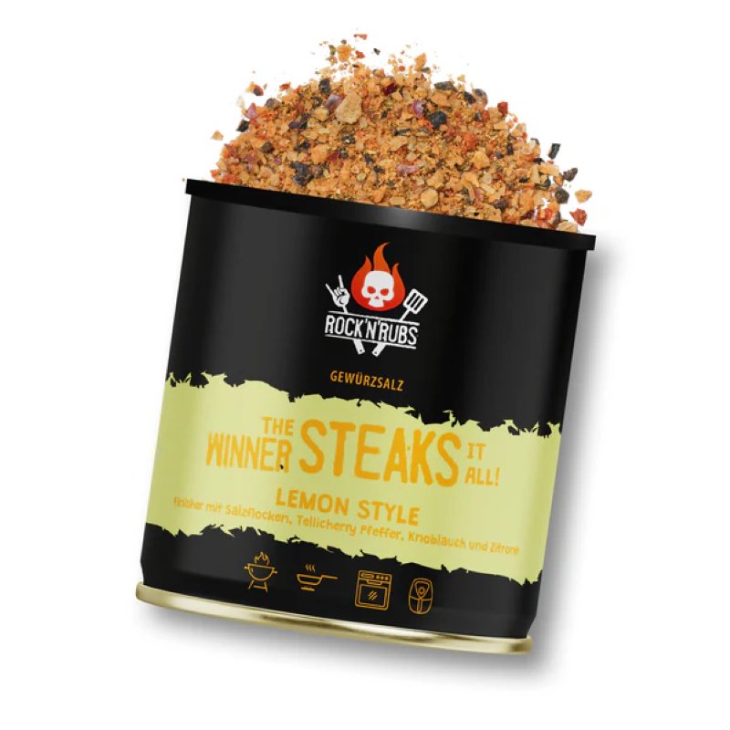 Rock’n’Rubs The winner steaks it all Lemon Style