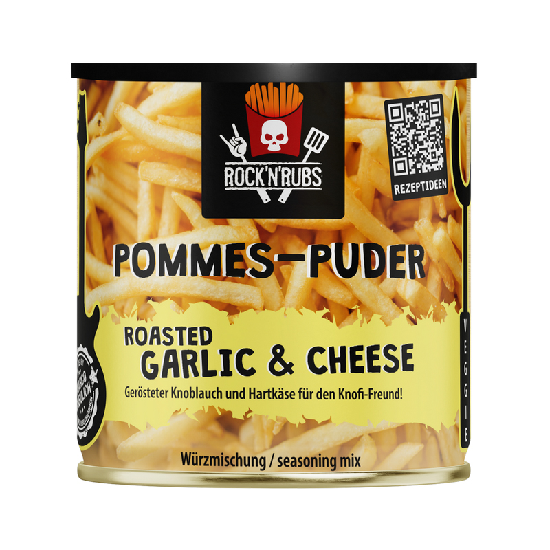 Rock’n’Rubs Loaded Fries Powder Roasted Garlic + Cheese