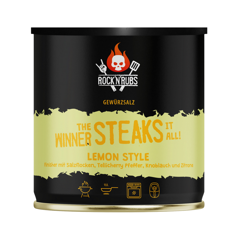 Rock’n’Rubs The winner steaks it all Lemon Style