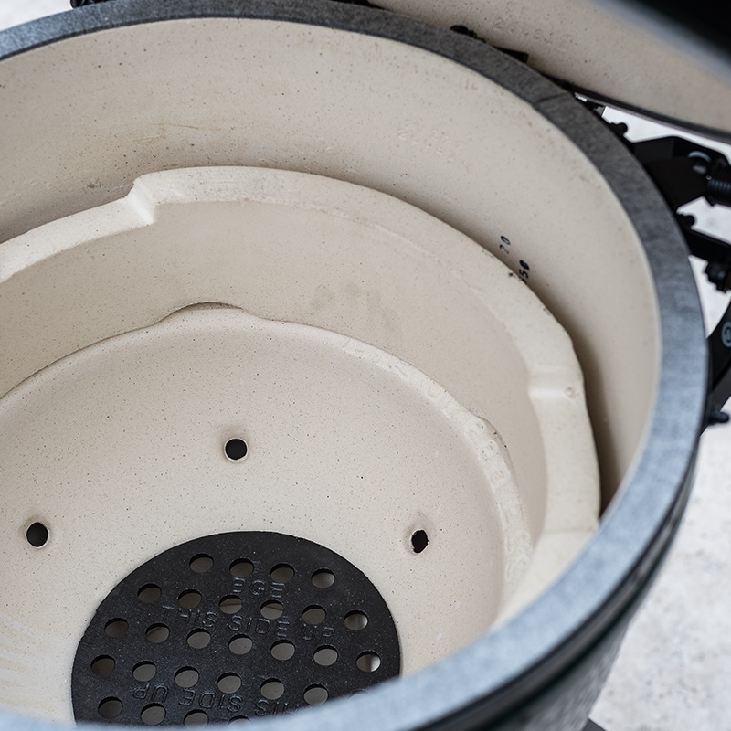 Big Green Egg keramiek binnenzijde