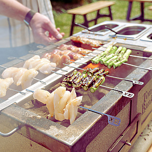 Nano Kasai Hibachi Bar & Spiesenset