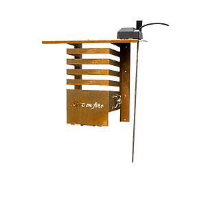 Spit on Fire Spit Tool Holder Corten