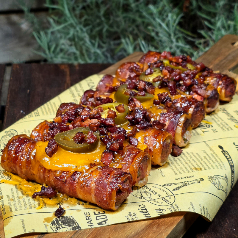 Loaded jalapeño shotgun shells