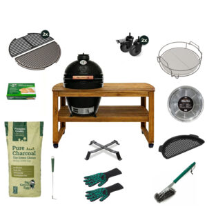 Big Green Egg The Onyx Large + Tafel Compleet Set