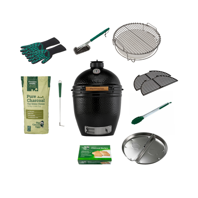 Big Green Egg The Onyx Large Solo Basic Set
