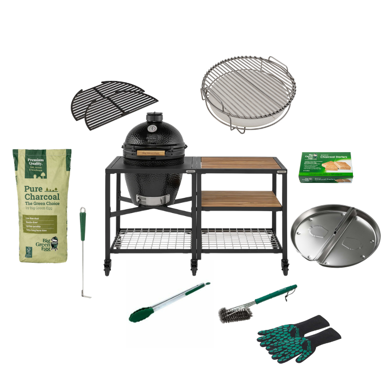 Big Green Egg The Onyx Large Outdoor Kitchen Basic Set