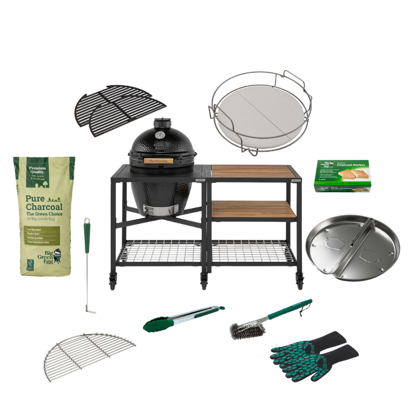 Big Green Egg The Onyx Large Outdoor Kitchen Basic Set
