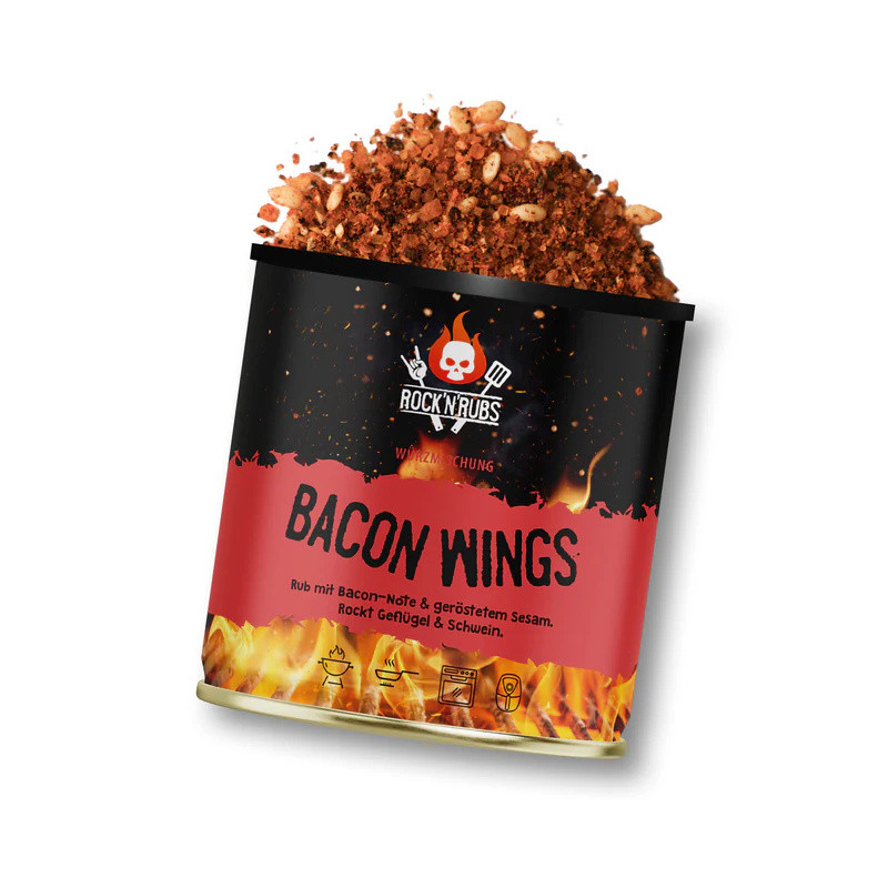 Rock’n’Rubs Bacon Wings