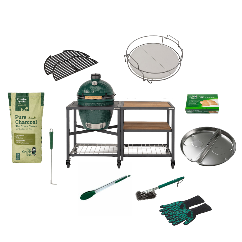 Big Green Egg Large The Original Outdoor Kitchen Basic Set