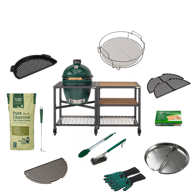 Big Green Egg Large The Original Outdoor Kitchen Compleet Set