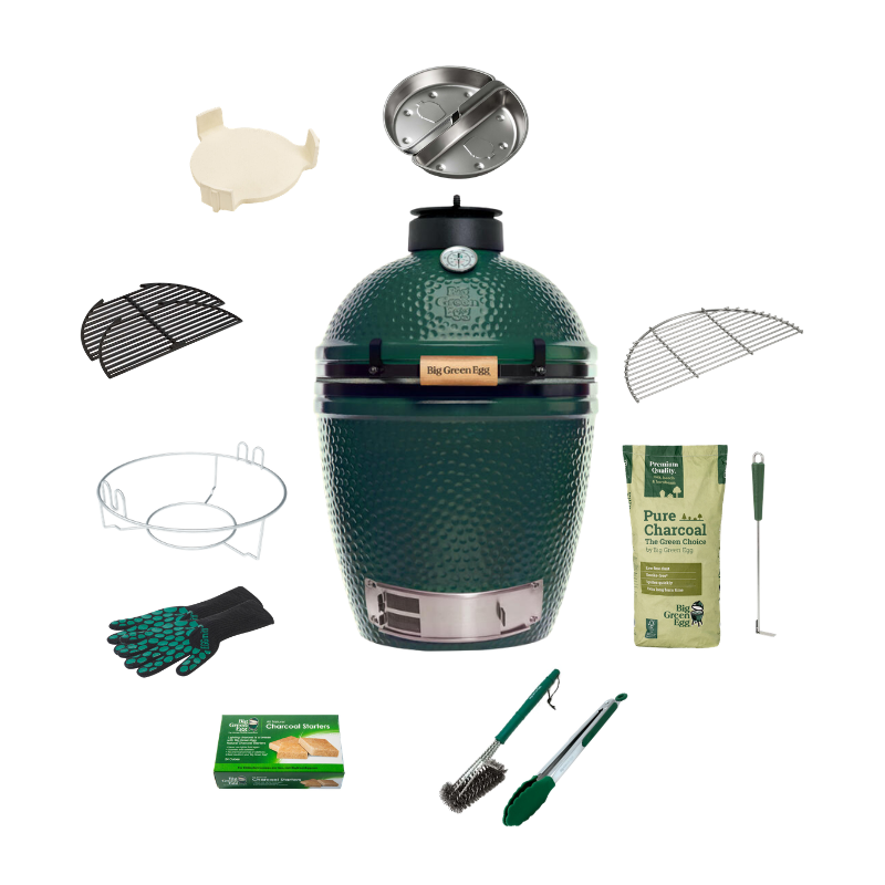Big Green Egg Medium Solo Compleet Set