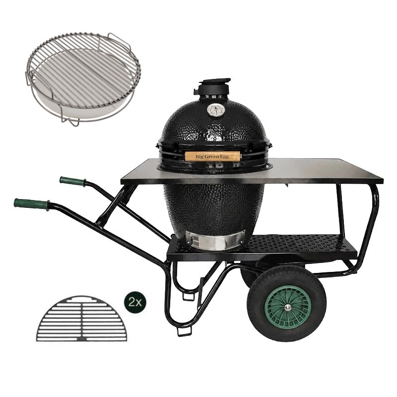 Big Green Egg Large The ONYX + EGGmover