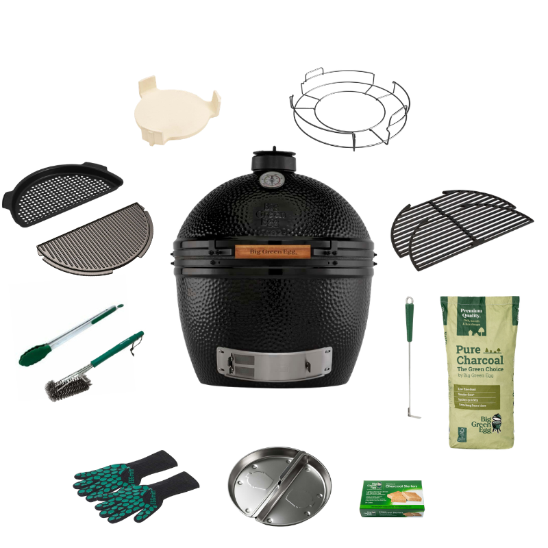 Big Green Egg The Onyx XLarge Solo Compleet Set