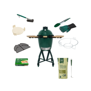 Big Green Egg Medium The Original + Nest Handler + EGG Mates Basic Set1