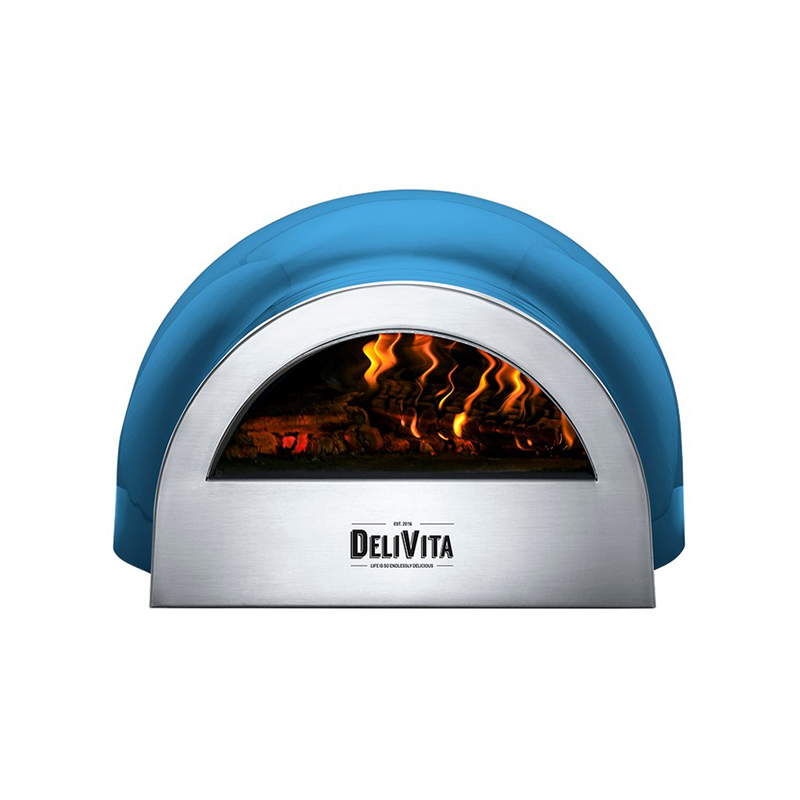DeliVita Wood Fired Oven Jubilee Blue